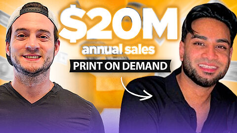 He Makes $20M+ per Year w/ Print on Demand (And Almost Lost it All)