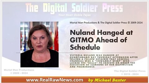 Nuland Hanged at GITMO, Ahead of Schedule