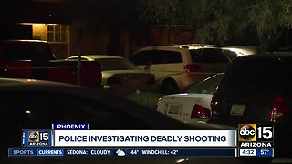 Phoenix police investigating deadly shooting near 67th Avenue and McDowell Road.