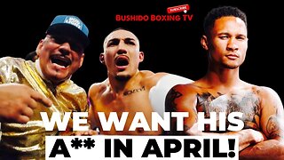 (Shots Fired) Teofimo Lopez CALLS OUT Regis Prograis “We Want Him In April!”