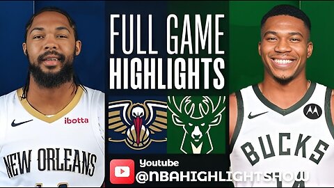 Milwaukee Bucks vs New Orleans Pelicans Full Game Highlights | Jan 27 | 2024 NBA Season