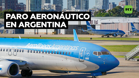 En Argentina rige el paro aeronáutico por 24 horas que afecta a miles de pasajeros en todo el país