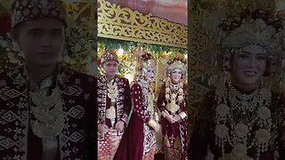 Senyum Kebahagiaan Kedua Pasang Pengantin Palembang Sumatera Selatan #shorts #short #shortvideo