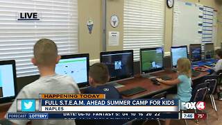 Local kids learn science, technology, engineering and arts at Full S.T.E.A.M. Ahead - 7:30 am live report