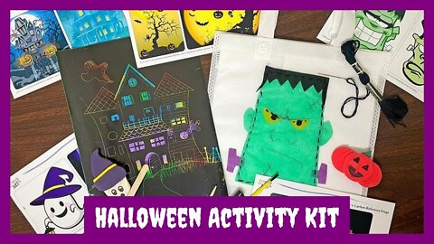 Halloween Activity Kit for Kids [I Create Art]