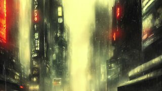 FUTURE CITY DARK | bladerunner | cyberpunk | 1 hour 🦿