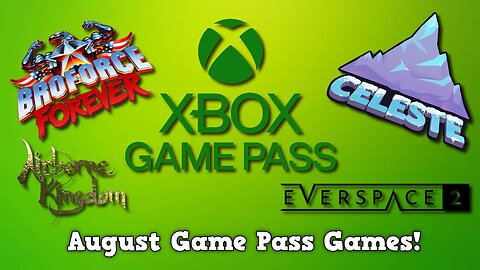 August Game Pass Games