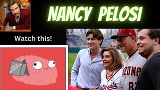 Nancy Pelosi Throws First Pitch to Empty Stadium, 🎯🔥😂 #NancyPelosi #EmptyStadium
