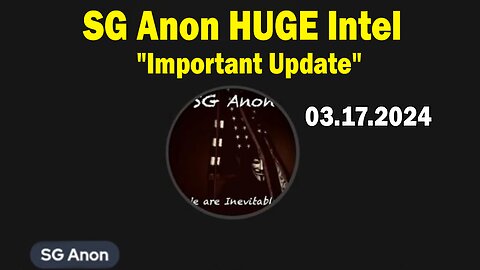 SG Anon HUGE Intel: "SG Anon Sits Down w/ Gail of Gaia, March 17, 2024"