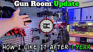 Gun room update, how the gun wall works and a much needed upgrade!