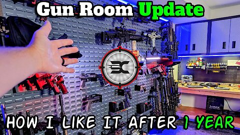 Gun room update, how the gun wall works and a much needed upgrade!