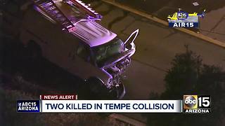 Two people killed in Tempe crash