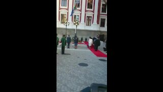 #Sona2017: President Jacob Zuma enters Parliament with Speaker (4jY)