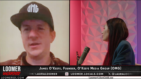 Laura Loomer Asks James O'Keefe About Biden Admin Exposé