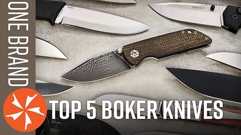 One Brand Challenge - Boker Knives Top 5