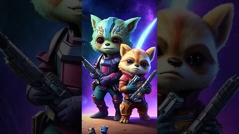 Cute Guardians of the Galaxy #shorts