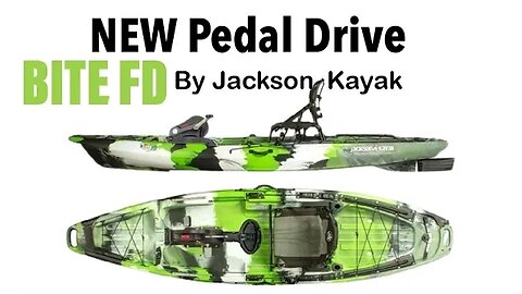 Jackson Kayak Bite FD Pedal Fishing Kayak - iCAST 2022