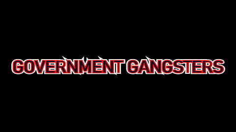 Government Gangsters Paradise "Plan B" Version