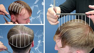 How to Cut Mens Hair | Basic Haircut Tutorial | Step By Step
