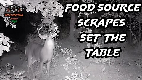 Mock Scrapes In Food Sources