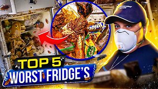 Top 5 NASTIEST Refrigerators We've Ever CLEANED!!!