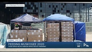 Feeding Muskogee 2020: Food drive helps families affected by pandemic