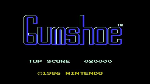 Gumshoe (1986) Full Game (Normal mode, Hard mode and Hell mode) [NES Zapper] [NES]