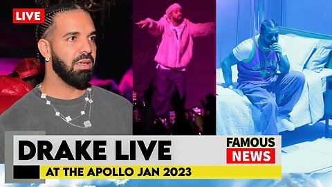 Drake Night at The Apollo Theatre in New York from Before They Were Famous | Famous News