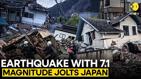 Japan Earthquake with 7.1 magnitude hits western Japan | WION Originals | VYPER