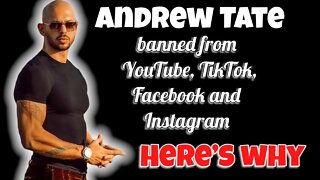 Andrew Tate BANNED!!!