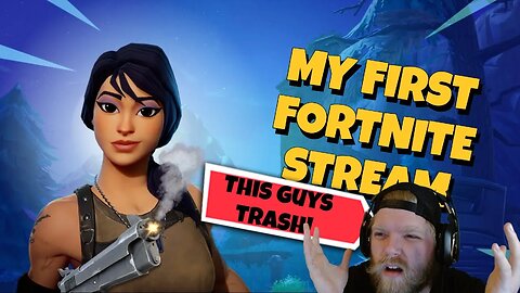 SutorMcGavin's first Fortnite stream! Watch me struggle and fail. #fortnite #firstplaythrough