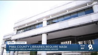 Face masks now required at Pima County libraries