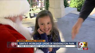 Santa's Workshop opens in Washington Park