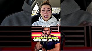 Student Cries To Tate