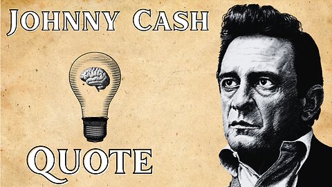Johnny Cash on Freedom & the Right to Bear Arms