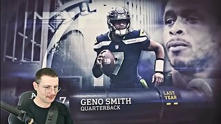 Rugby Player Reacts to GENO SMITH (QB, Seahawks) #77 The Top 100 NFL Players of 2023