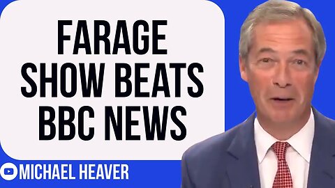 Farage GB News Show DEFEATS BBC News