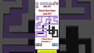 Classic Maze Game Level 272. #shorts