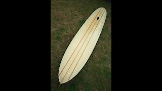 Vintage Lance Carson Surfboard 1960's