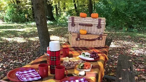 Fall Picnic / slow living / relaxing day/vlog