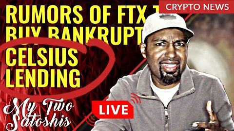 Breaking: FTX Might Buy Celsius! | Bitcoin Beats Out Major FX Pair in Trading Volume!