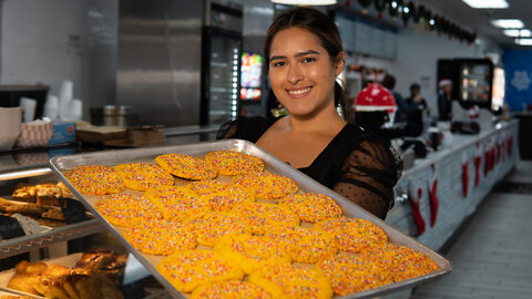 Mantecadito cookies from Tainos Bakery