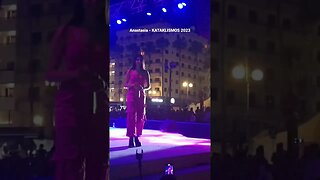 Anastasia in Larnaca, Finikoudes - KATAKLISMOS 2023. 😁👍 #shorts #shortsvideo