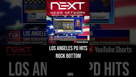 Los Angeles PD Hits Rock Bottom #shorts