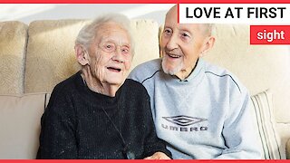A couple who met as teenagers celebrate their 75th wedding anniversary