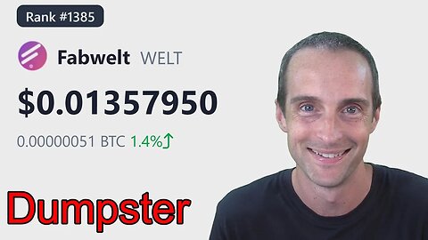 Fabwelt WELT is a Web3 Gaming Crypto On Its Way to Zero! Honest Altcoin Review and Price Prediction!
