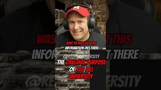 The Purpose Of @RedPillUniversity