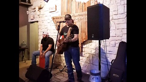 Johnny Kiser, "Barbie Doll" (cover) Featuring "Charles" at Rock Bottom Park & Pub in Rockport, TX