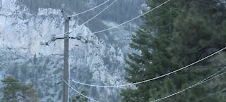 NV Energy monitoring fire weather conditions on Mt. Charleston