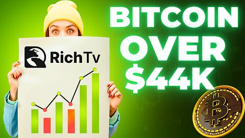 Hot Stocks: $POL, $PRZO, $MVLA, $MDVL, $LIFW - Bitcoin 44K - RICH TV
